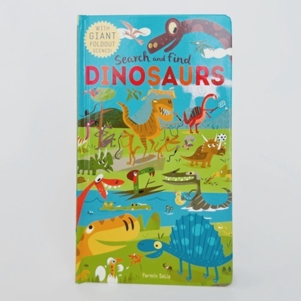Search and Find Dinosaurs (Giant Fold Out Scenes)​